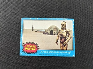1977 Star Wars Series 1 Artoo-Detoo Is Missing! Card #18 C-3PO - Picture 1 of 5