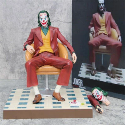 DC Comics Joker Chair Joaquin Phoenix Action Figure Toys Boxed Statue Collection - Image 1 of 4