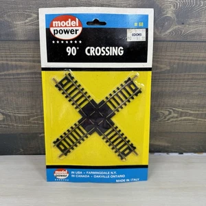 Vintage Model Power #68 HO Scale 90 Degree Crossing Track NOS - Picture 1 of 5