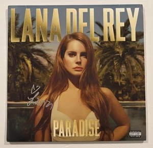 LANA DEL RAY SIGNED PARADISE LP VINYL JSA COA #CE03867 AUTOGRAMM - Bild 1 von 6