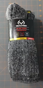 REALTREE 2 PAAR SCHWERE X-LARGE THERMO TROCKEN STRICKSOCKEN FÜR HERREN STIEFELHÖHE - Bild 1 von 2