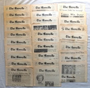 THE REVEILLE THOMAS JEFFERSON HIGH SCHOOL DALLAS 1960-63 SCHULZEITUNGEN (29) - Bild 1 von 14