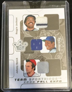 2008 Team Sportkings Fall Expo #TS-18 BENCH BANKS JACKSON 2/9 - Picture 1 of 2