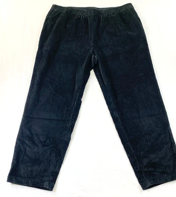 Mujer Appleseed's Pantalón Pasturero Talla 20W Negro Elástico Cintura Bolsillos Algodón Foto 1 de 4
