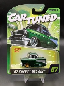2025 Car Tuned Diecast Series 3 '57 Chevy Bel Air - Picture 1 of 3
