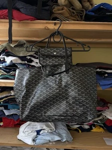 Goyard Sait Louis Pm Tote Bag Grau Goyardine Gr. L - Bild 1 von 21