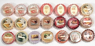 Yankee Candle Fruit Wax Tarts Assorted lot of 21 Desserts Retired Discontinued - Image 1 of 4