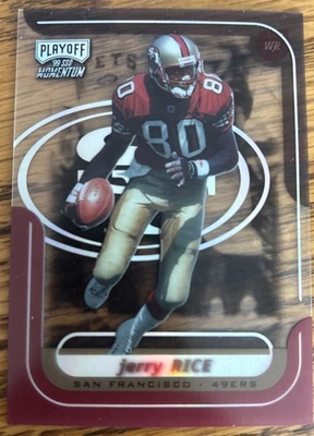 Jerry Rice 1999 Playoff Momentum SSD #138 San Francisco 49ers - Image 1 of 3