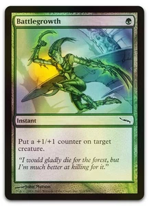 Battlegrowth #113 (Foil) (NM) Mirrodin MRD Magic MTG - Picture 1 of 2
