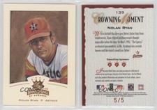 2002 Donruss Diamond Kings National Convention Bronze Foil /5 Nolan Ryan HOF
