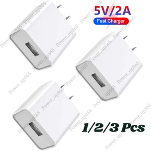 USB Port Wall Charger Power Adapter Plug For iPhone iPad Android Samsung Google - Picture 1 of 15
