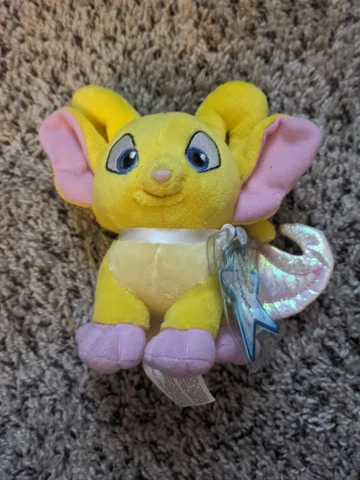 Neopets Yellow Faerie Acara Plush - Series 3 - Jakks 2008 WITH TAGS NO CODE Cover