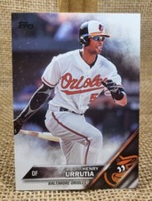 2016 Topps Series 1 Henry Urrutia Baseball Card #158 Orioles FREE S&H A8
