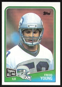 1988 Topps Football Fredd Young #143 Seattle Seahawks - Picture 1 of 2