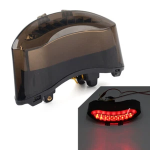 Turn Signal Tail Light For Speed Triple R 2008-2010 Daytona 675 2005-2010 Black - Foto 1 di 13