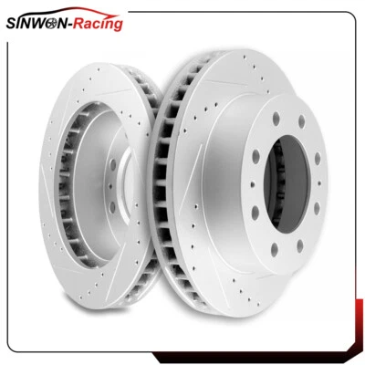 Rotores de freno delanteros 2 piezas para Chevrolet Express 3500 2003-2016 2008 2012 2014 Foto 1 de 4