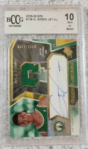 2005 06 SPx Gerald Green Auto Jersey Rookie #138 BCCG 10 - Picture 1 of 2