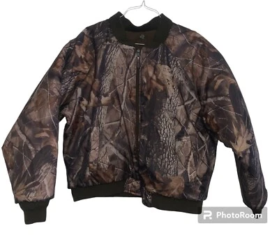 Realtree Hardwoods Camo Hunting Waterproof Jacket Insulated READ - Image 1 of 4