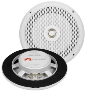 Renegade RSM62W Altavoz Tapa Malo Boot Exterior Impermeable Blanco Precio Par - Imagen 1 de 6
