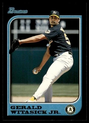 1997 Bowman #371 Gerald Witasick Jr. Oakland Athletics - Image 1 of 2