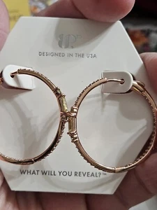 Bomb Party Earrings August 2024 The Grand Prize Peridot On Rose Gold Rbp7890 - Picture 1 of 4