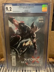X-Force Sex and Violence #2 Gabriele Dell'Otto variant Marvel 2010 CGC 9.2 rare - Picture 1 of 5
