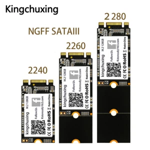 SSD 256GB 128GB 512GB M.2 SATA III NGFF 2242mm 2280mm 2260mm Solid State Drive - Picture 1 of 10