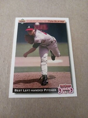 Tom Glavine Baseball Card - Image 1 of 3