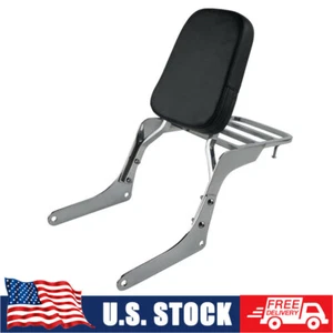 Motorcycle Sissybar with Luggage Rack and Backrest for Honda Rebel 250 CMX250 - Foto 1 di 7