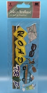 Jolees Boutique EK Success Dimensional Stickers TITLE WAVES: Road Trip! Map - Picture 1 of 2