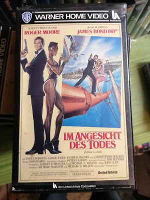 VHS Rarität: JAMES BOND 007: IM ANGESICHT DES TODES (1985)   WARNER - Bild 1 von 4