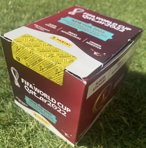2022 Panini World Cup Soccer Factory Sealed 50-Pack Sticker Box - Picture 1 of 7