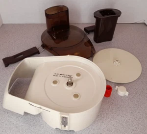 Moulinex La Machine Model 354 Top Cover Lid And Pusher to Food Processor Bowl - Picture 1 of 6