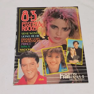 Madonna on cover HAI MAGAZINE 1985 INDONESIA- elvis presley prince nena - Picture 1 of 12