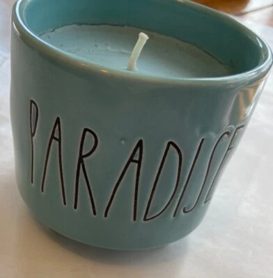 Rae Dunn Bird Of Paradise Cndl W/Leaf DesignScntd Wax Buy While Still Cold Outsd - Image 1 of 4