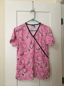 ~~~~SCRUB HQ ~~~~LADIES SCRUB TOP SIZE XS - Picture 1 of 4