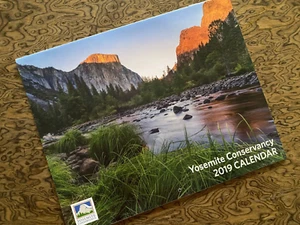 Yosemite Conservancy Color Wall Calendar 2019 No Markings - Picture 1 of 4