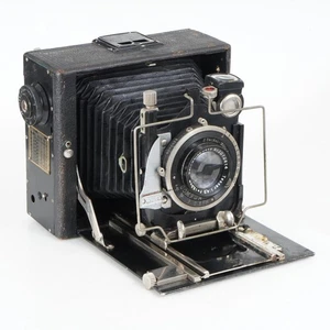 :Ihagee Zweiverschluss Duplex 1020 9x12 Camera w/ Tessar 135mm Lens (AS IS) - Picture 1 of 11