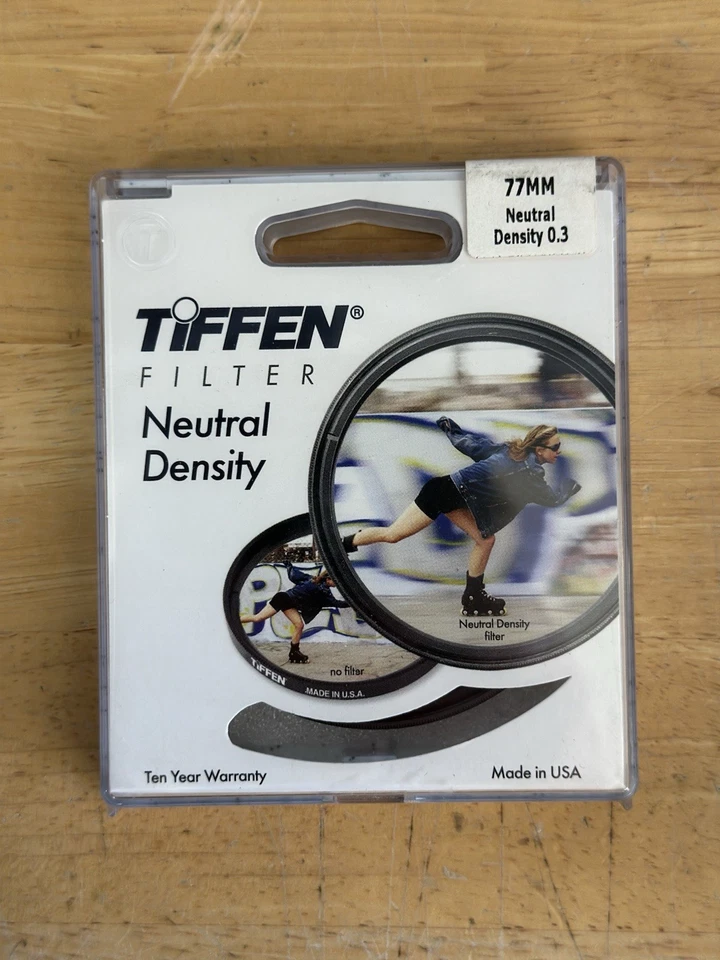 NEW Tiffen 77mm Neutral Density ND 0.3 1 Stop Filter for Photography Lenses - Image 1 of 1