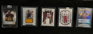 Donovan Mitchell 5 Card Lot, 2 Auto’s, 2 Threads, 1 Numbered - Picture 1 of 2