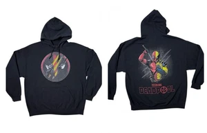 Marvel Deadpool Wolverine Hoodie Herren XL Pullover Superheld Grafik Film - Bild 1 von 8