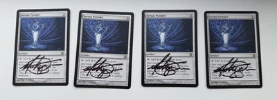 Serum Powder - Darksteel (DST) - Signed - LP - Playset Of 4 - Image 1 of 2