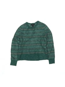Lands' End Girls Green Pullover Sweater 6 - Picture 1 of 2