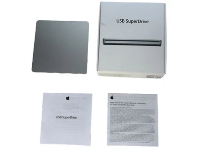 Apple USB SuperDrive (A1379) USB 2.0 External Optical CD-RW/DVD-RW Burner WORKS - Image 1 of 4