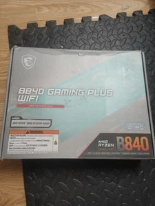 MSI B840 GAMING PLUS WIFI Mainboard AMD B840 Sockel AM5 ATX - Bild 1 von 6