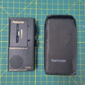 Olympus Pearlcorder S831 Handheld Microcassette Voice Recorder TESTED WORKING - Picture 1 of 14