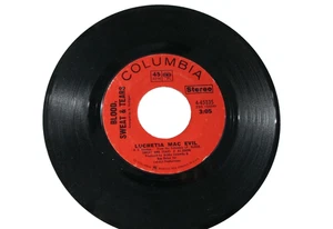 45 RECORD - BLOOD SWEAT & TEARS - LUCRETIA MAC EVIL  - Picture 1 of 1