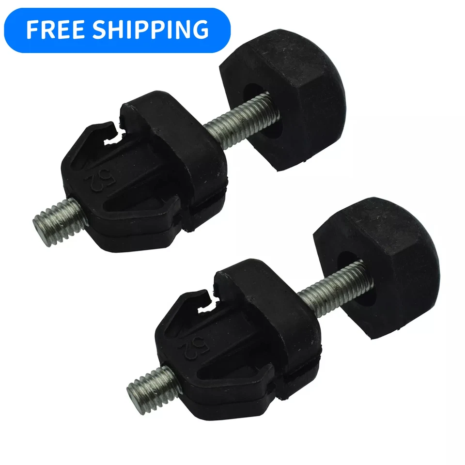 2Pcs Hood Bumper Stopper Left & Right Fit For 2013-2020 Ford Fusion Lincoln MKZ Foto 1 de 4