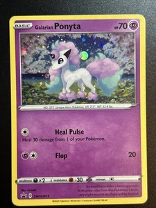 Galarian Ponyta SWSH013 Black Star Promo Holo Foil Rare Pokemon NM/LP - Picture 1 of 2