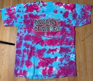 Cherry Garcia Ben & Jerrt's Tie Dye Pleasure Awaits T-Shirt Gr. XL - Bild 1 von 3